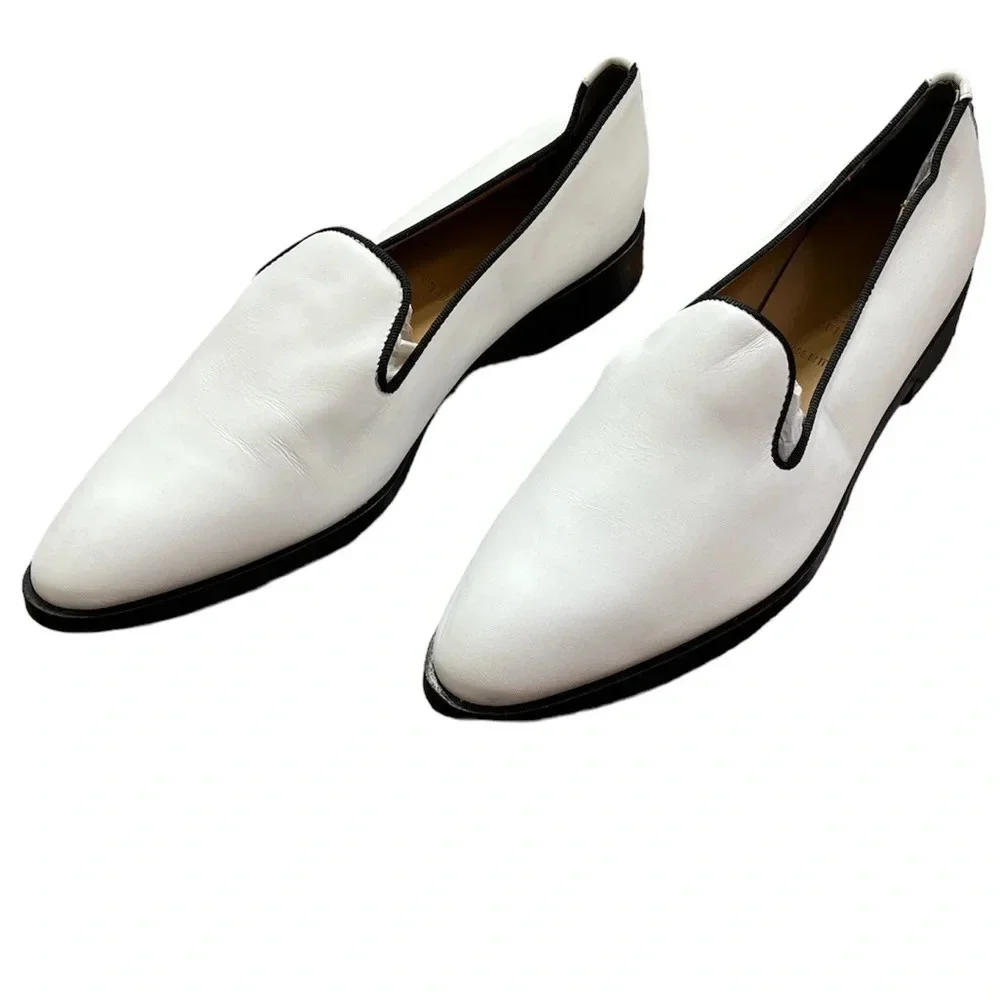Everlane white loafer size 10.5 NEW